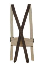 Bavarian Brown Suspenders For Lederhosen