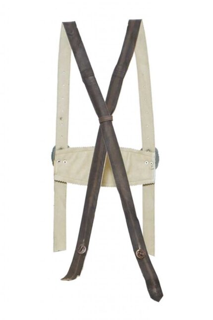 Green Brown Bavarian Suspenders