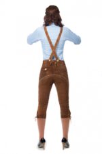 Ladies Brown Kniebund Lederhosen