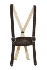 Lederhosen Standard Braun Hosenträger