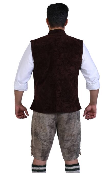 Men's German Brown Waistcoat