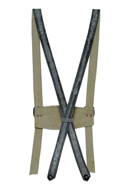 Shaded Grey Bavarian Suspenders