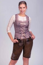 Kurze Trachtenlederhose für Damen