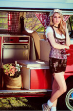 Women Engelleiter Bavarian Style Lederhosen