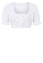 German Girl Dirndl White Blouse