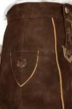 Bavarian Women's Genuine Leather Skirt