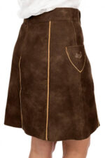 Bavarian Women's Genuine Leather Skirt