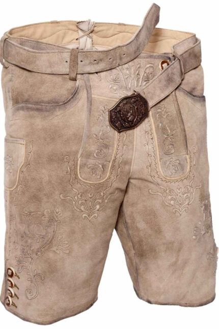 Braune Herren Lederhosen – Authentische Erich Lederhosen