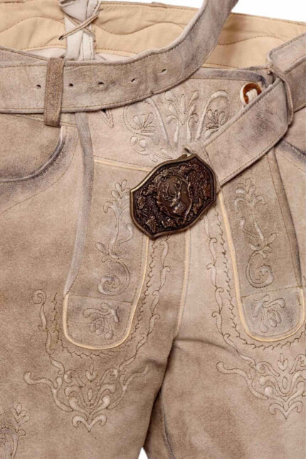Brown Men's Authentic Lederhosen