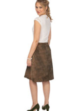Women's Trachten Leather Skirt