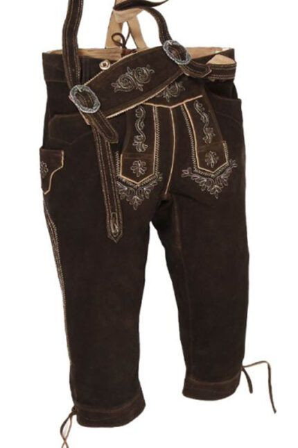 Bayerische Alpen Lederhosen Kniebund – Flula Bundhosen