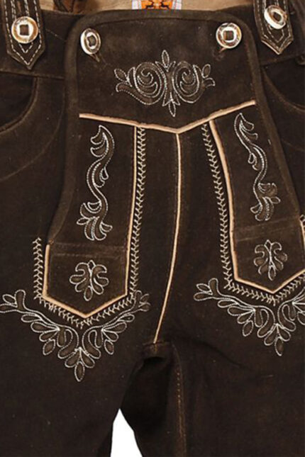 Bavarian Alpen Lederhosen Kniebund