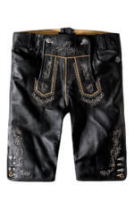Bavarian Black Lederhosen Women