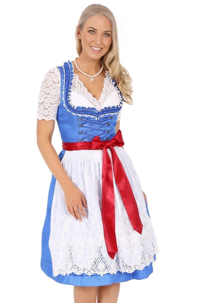 Krüger Trachten Blaues Dirndl – Amelia Dirndl
