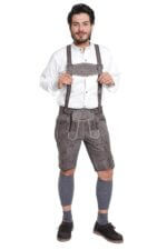 Christoph Lederhosen Herren Schwarz – Klassische Trachtenhose