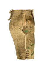 Men's Brown Suede Lederhosen Shorts