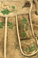 Men's Brown Suede Lederhosen Shorts
