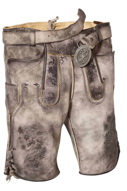 Fürth Graue Lederhose