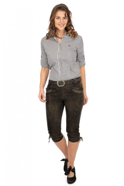 Hanna Bundhosen im traditionellen Bavarian Stil. Perfekt für Oktoberfest, alpine Trachten & authentische german Looks mit Komfort und Qualität.