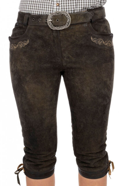 German Heidi Klum Ladies Lederhosen