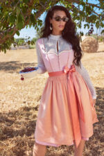 FrankaDirndl Vanessa – Rosa Oktoberfest Dirndl