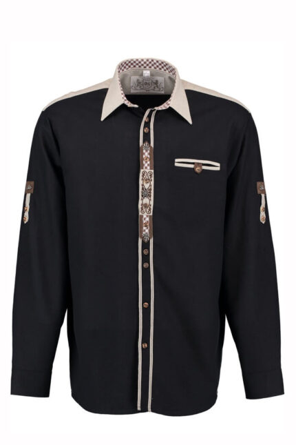 Simon Lederhosen Hemd – Klassisch & Oktoberfest Stil