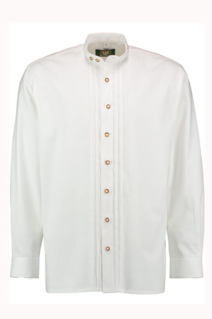 Traditionelles Hemd Edward Weiß
